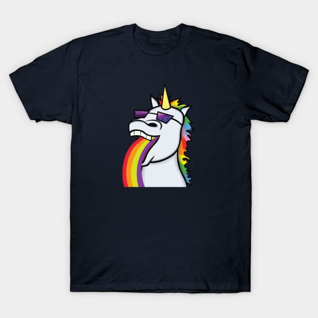 flippingunicorn T-Shirt by flipflytumble